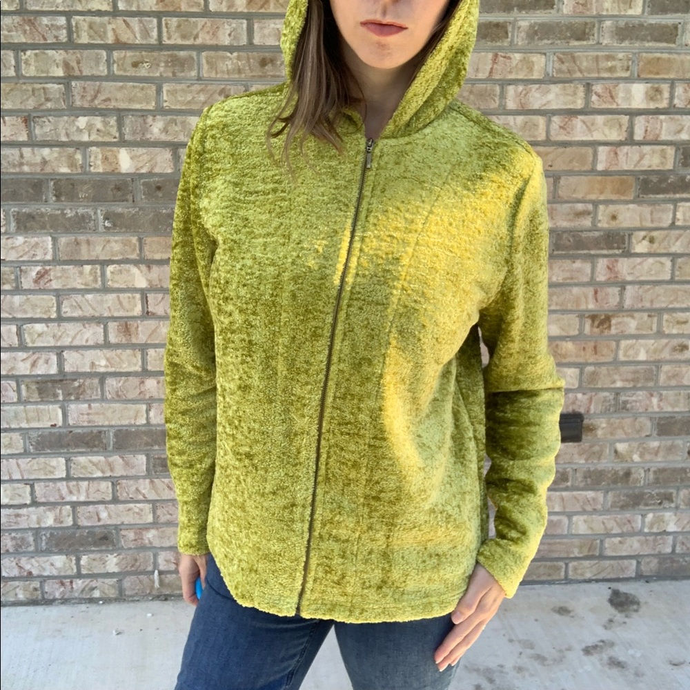 Chico’s Chunky Velour Boho Style Jacket